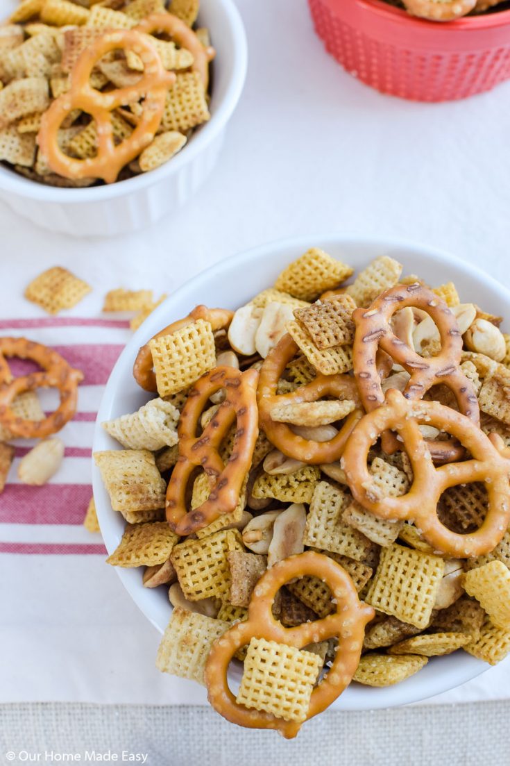 Easy Bold Homemade Chex Mix Recipe – Our Home Made Easy