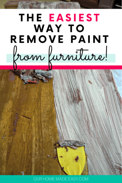 How to Easily Remove Paint & Varnish from Old Furniture! – Our Home ...