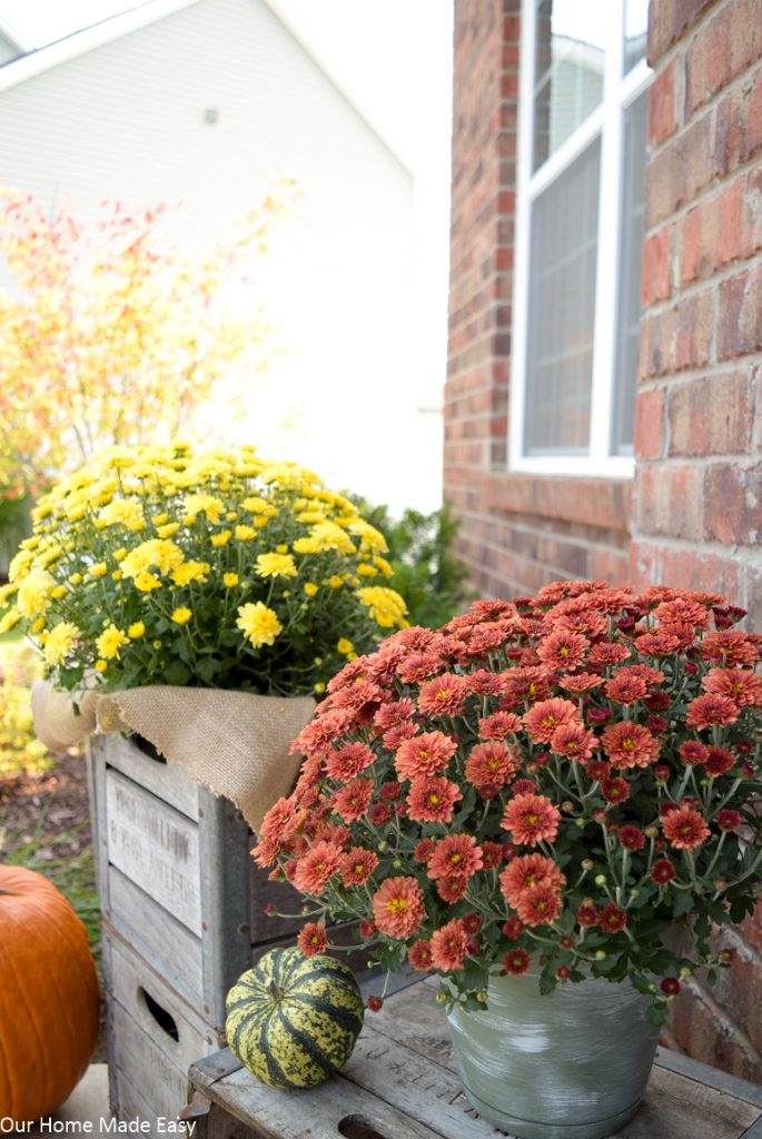 Our Rustic Fall Front Porch – Our Home Made Easy