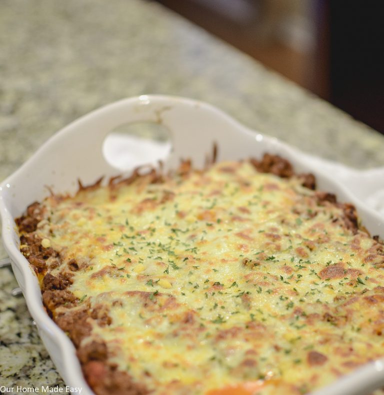 Easy Baked Cavatappi