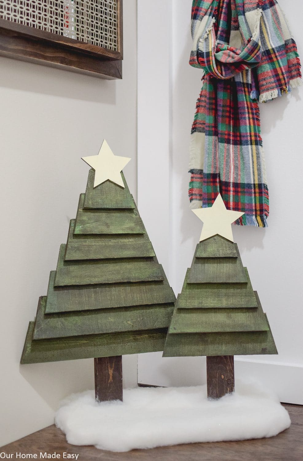 How to Make Easy Pallet Christmas Trees – Our Home Made Easy