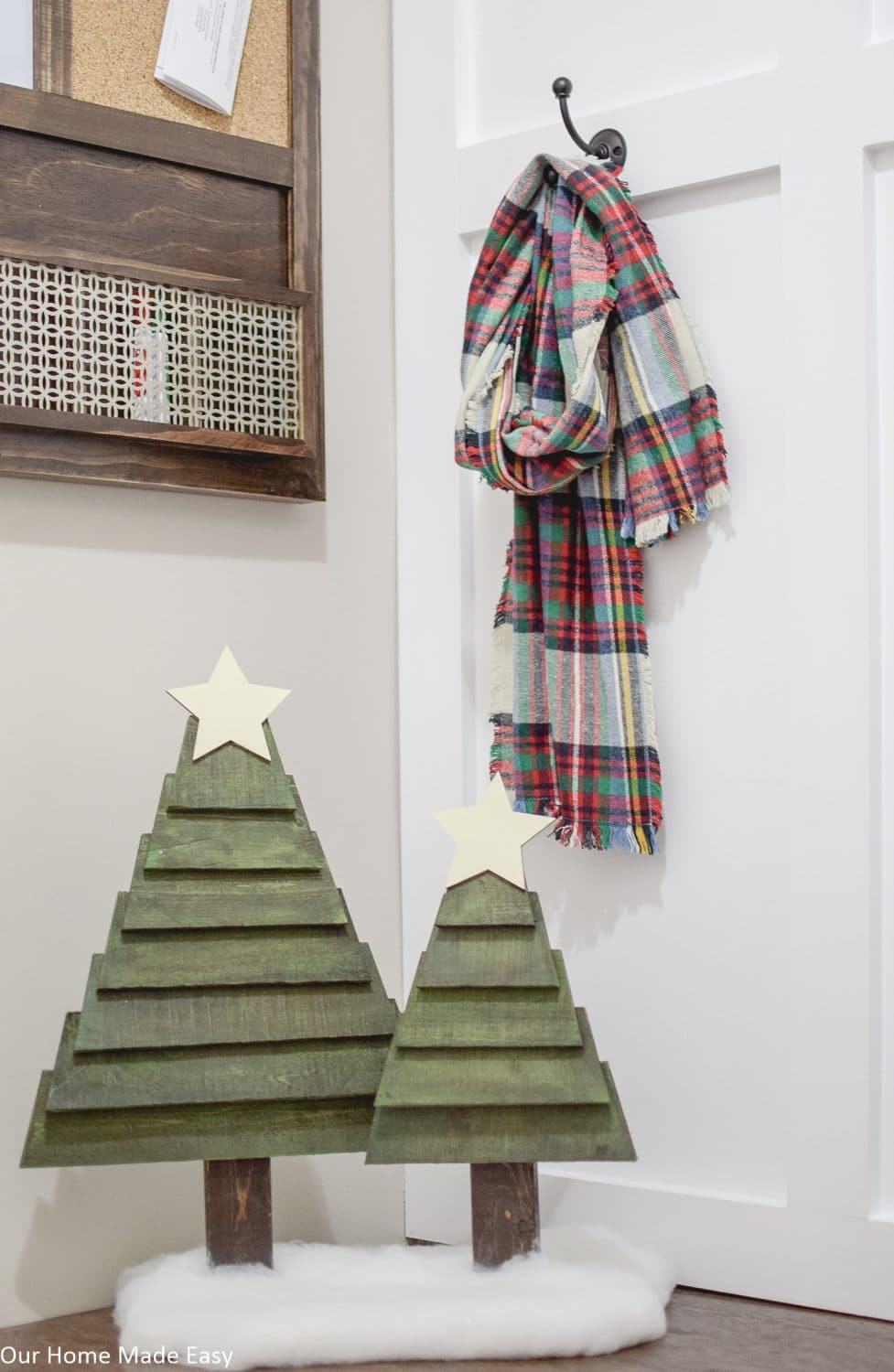 How to Make Easy Pallet Christmas Trees Our Home Made Easy