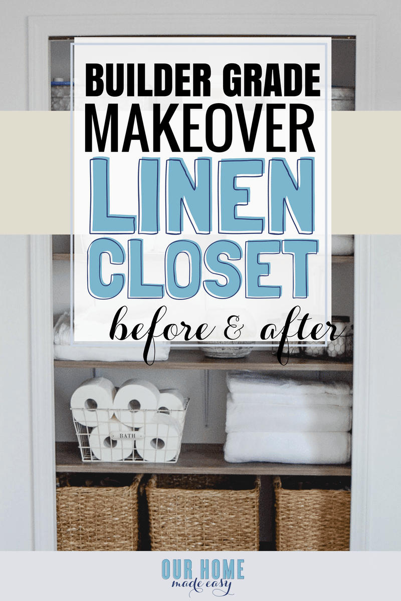 Bathroom Linen Closet Reveal – Our Home Made Easy
