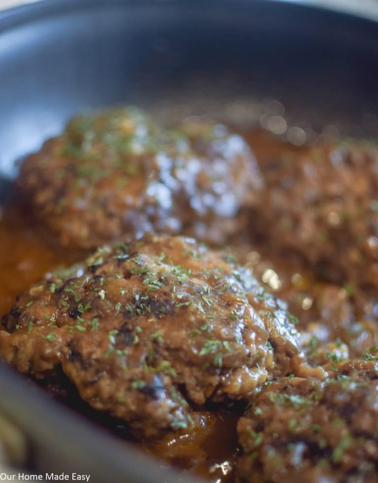 The Best Salisbury Steak Recipe Our Home Made Easy