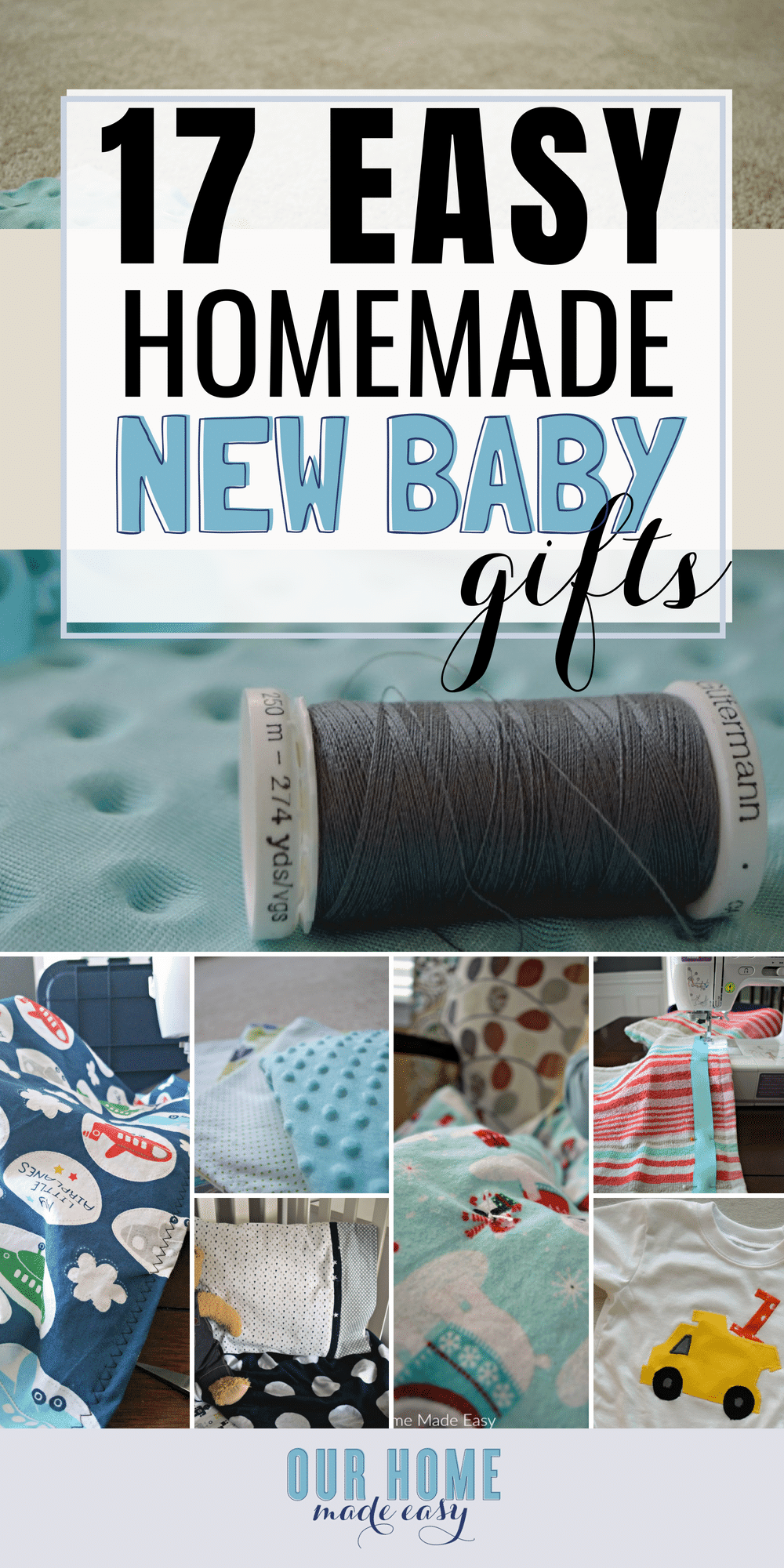 Easy Homemade Baby Gifts Our Home Made Easy