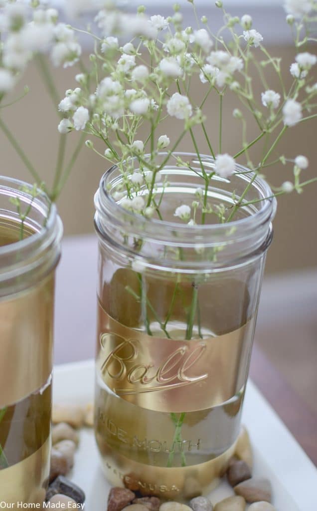 Super Easy Spray Painted Mason Jars – Our Home Made Easy