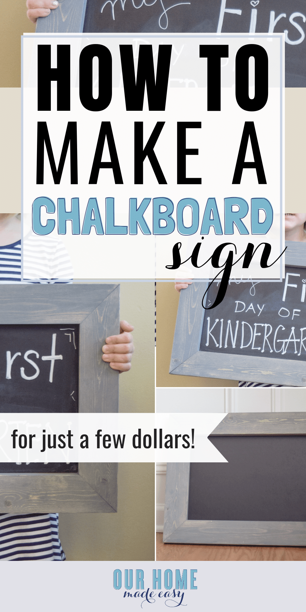 Personalized Small Chalkboard Signs / Mini Chalkboard Signs