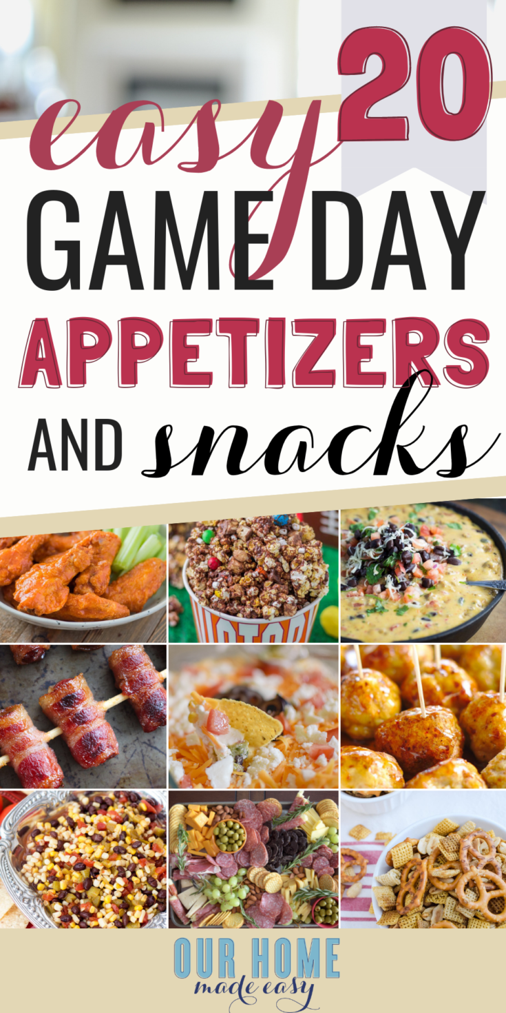 The 20 Easy Game Day Snacks You Need to Try – Our Home Made Easy