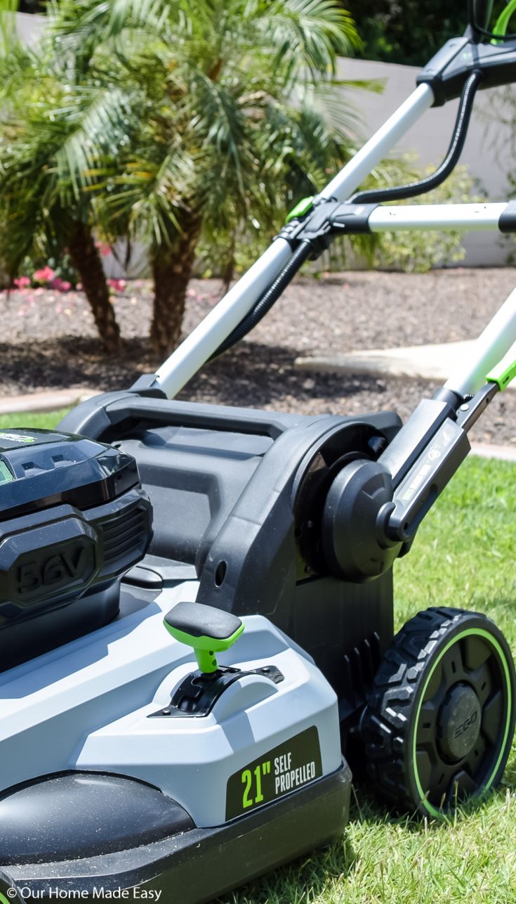 Ego Lawnmwer Review: Save Time Mowing Your Lawn - Our Home Made Easy