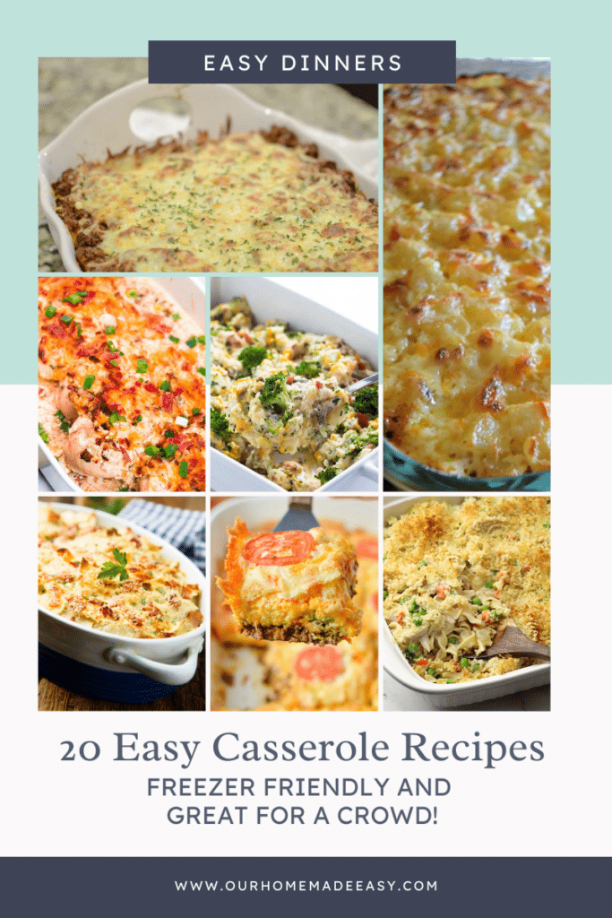 20 Easy Casserole Dinner Recipes Our Home Made Easy