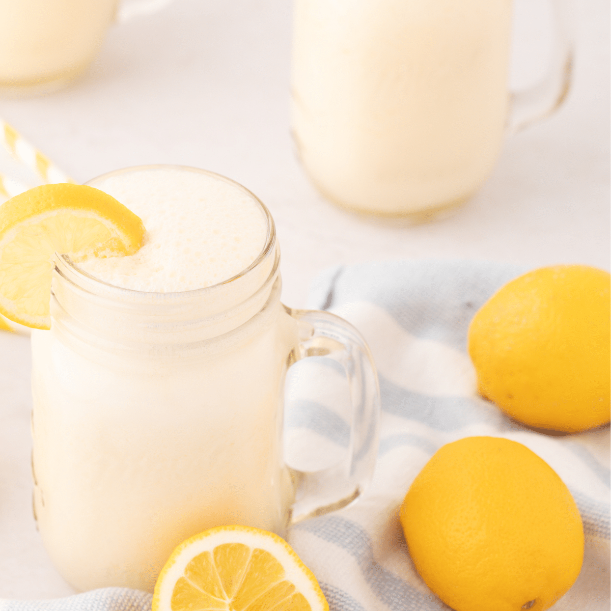 Copycat Chik-Fil-A Frosted Lemonade (3 Ingredients!)