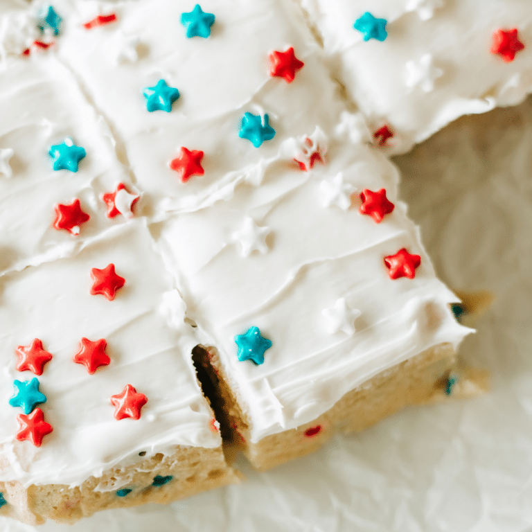 The Best Frosted Sugar Cookie Bars (Perfect for Holidays!)