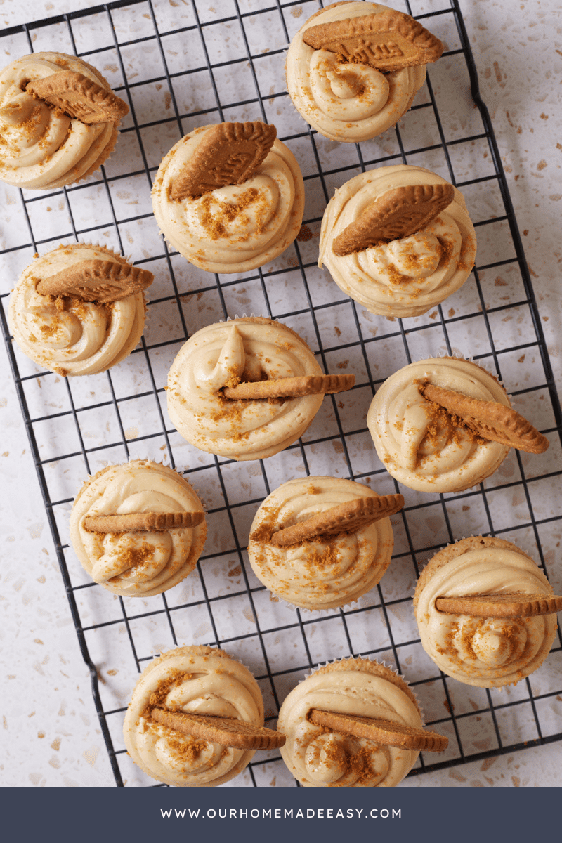 Biscoff Cupcakes Finished