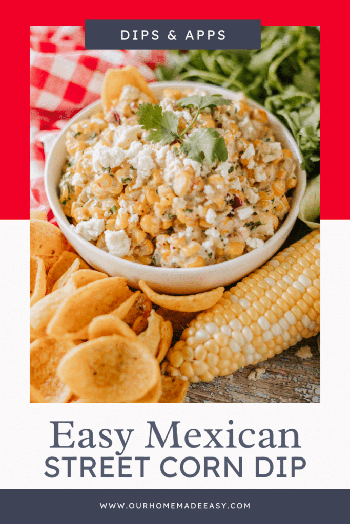 mexican street corn with text