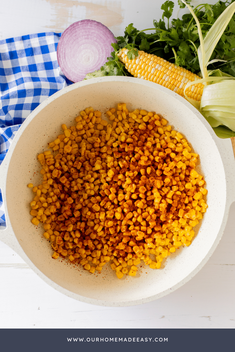 grilled corn