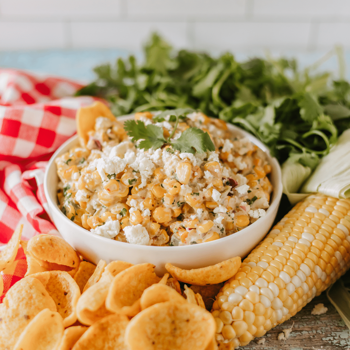 Easy Mexican Corn Dip (Serve Hot or Cold)