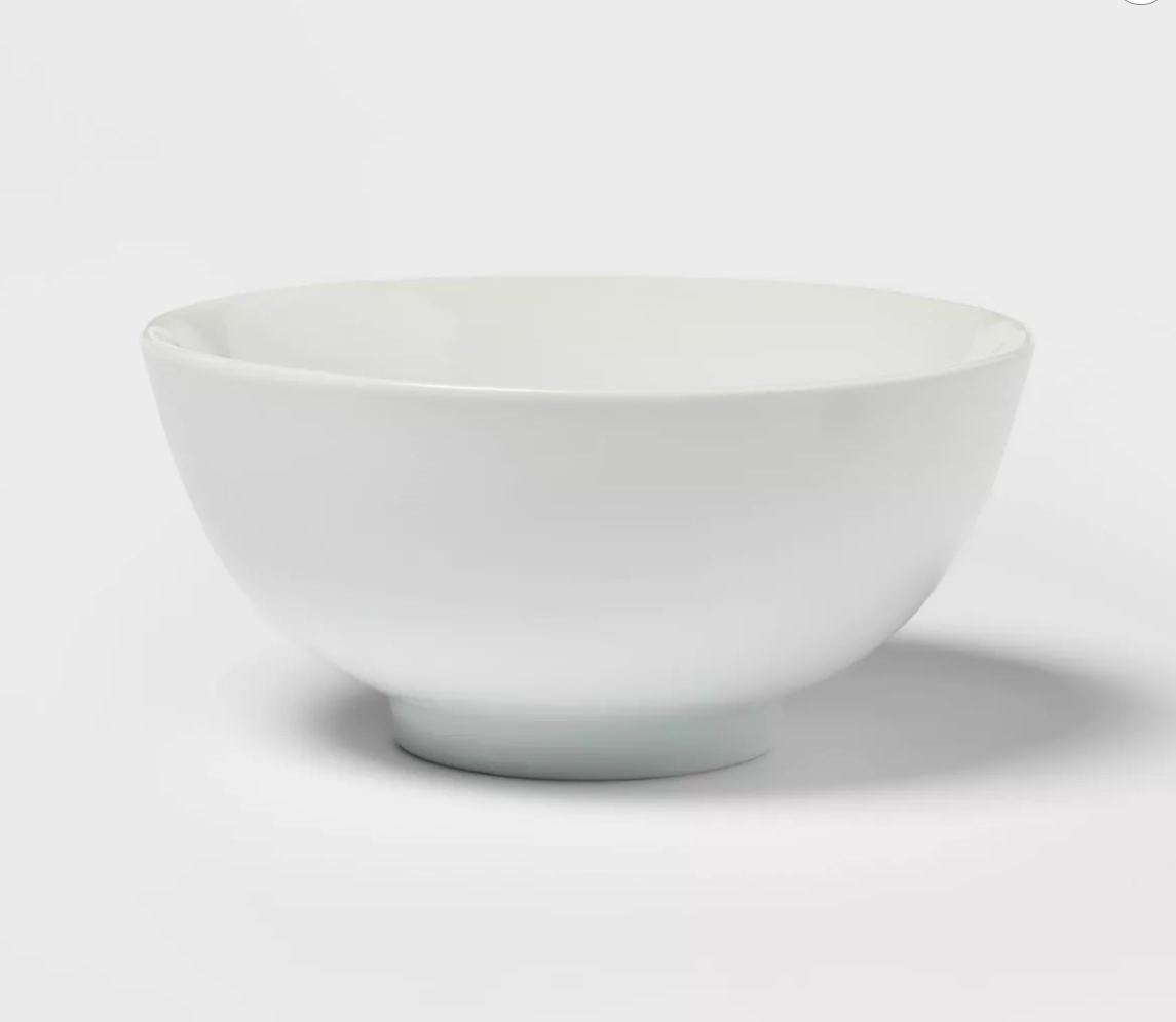 White Noodle Bowl