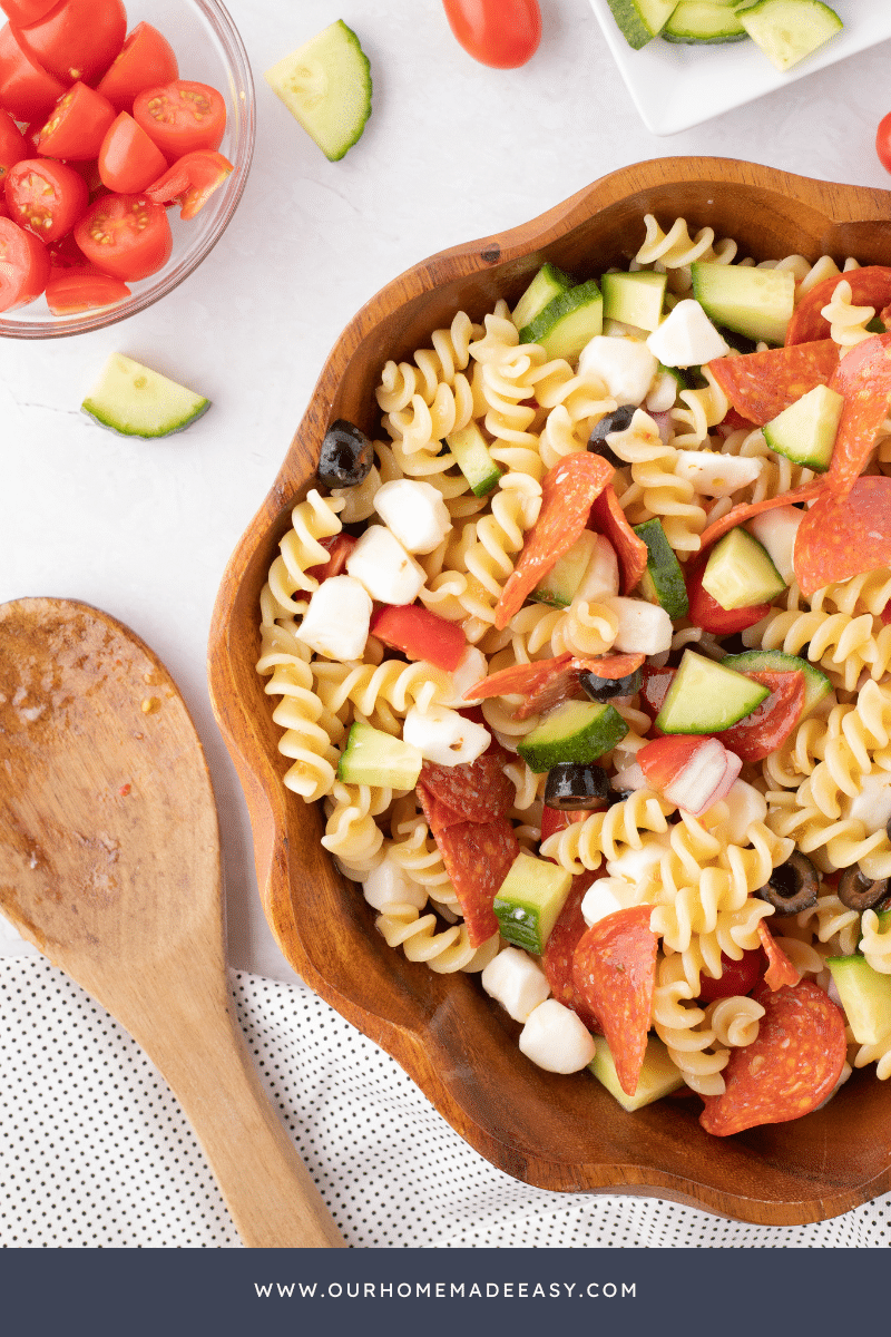 Zesty Italian Pasta Salad