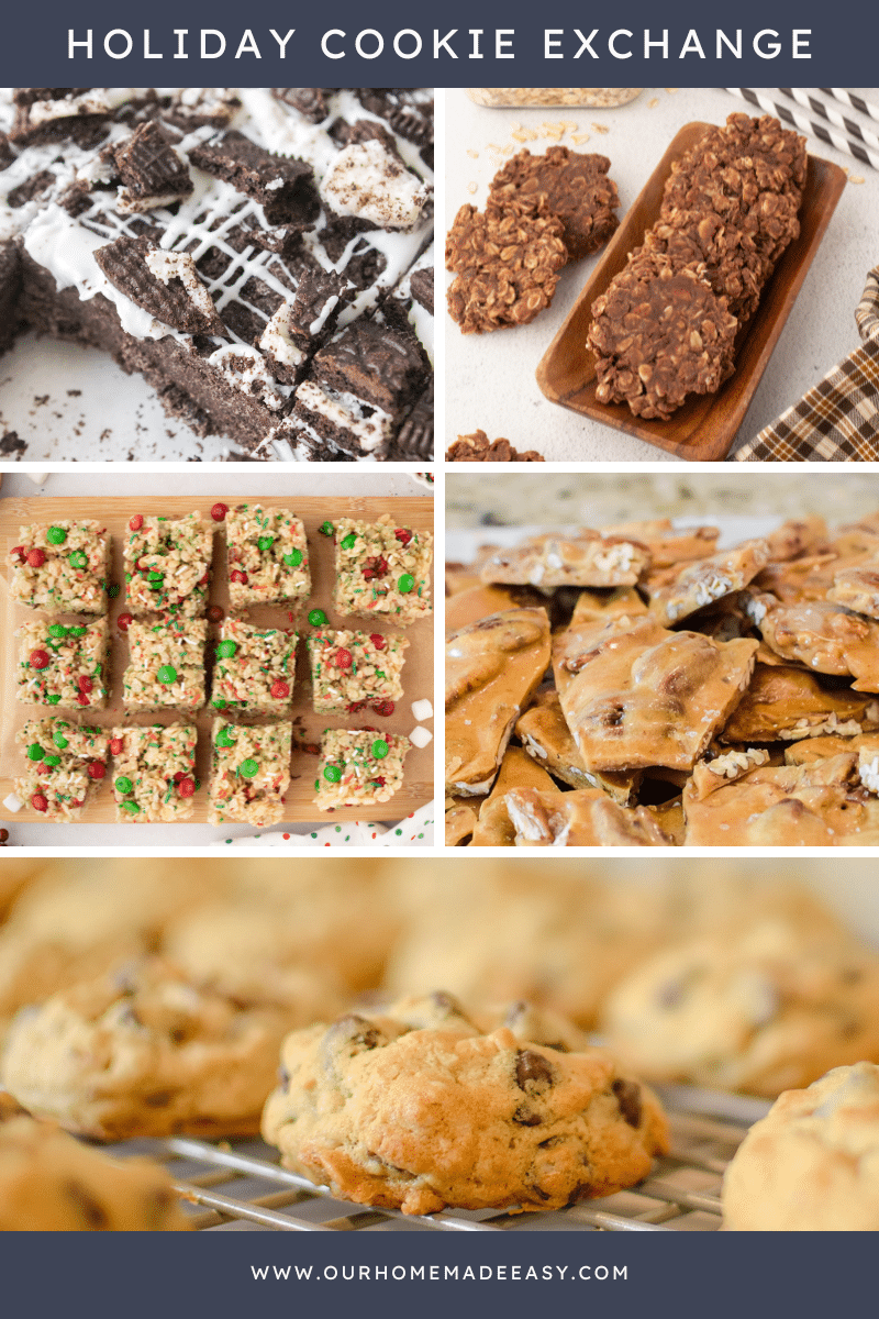 Holiday Cookie Exchange Ideas in a collage