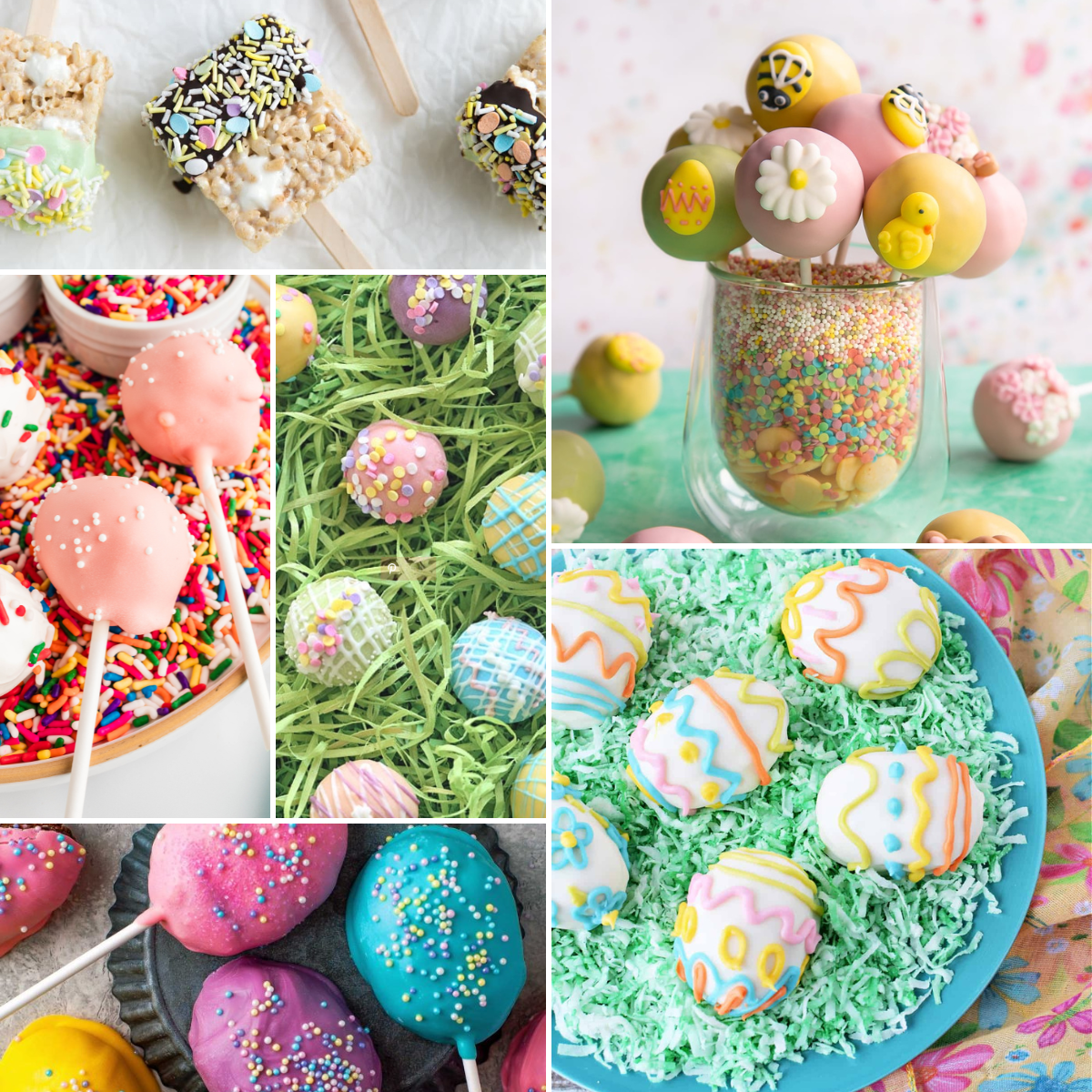 20+ Cute & Easy Easter Cake Pop Ideas