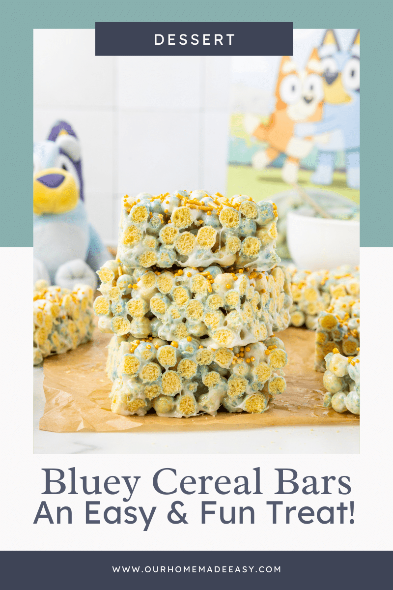 Bluey recipe photo with text