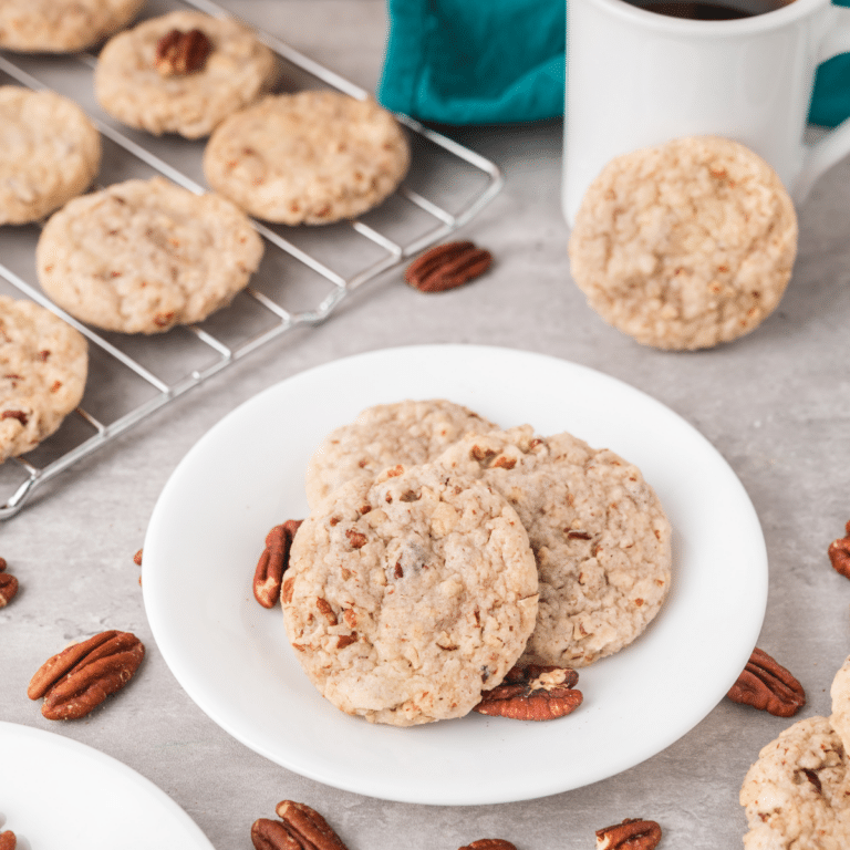 Butter Pecan Cookies (Crispy Edges, Soft Inside)