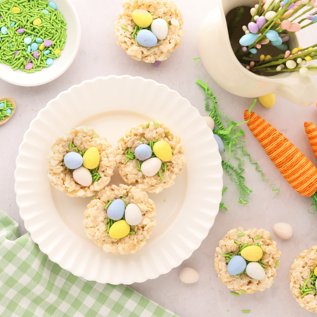 Easter rice krispie treats